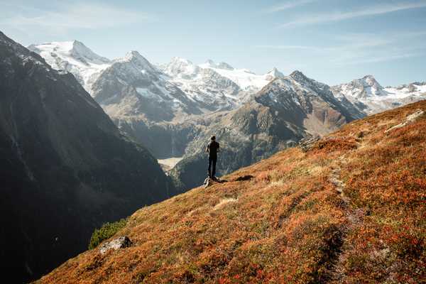 The golden autumn in the Stubaital