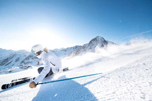 Kurzgenuss im Schnee, im Stubaital